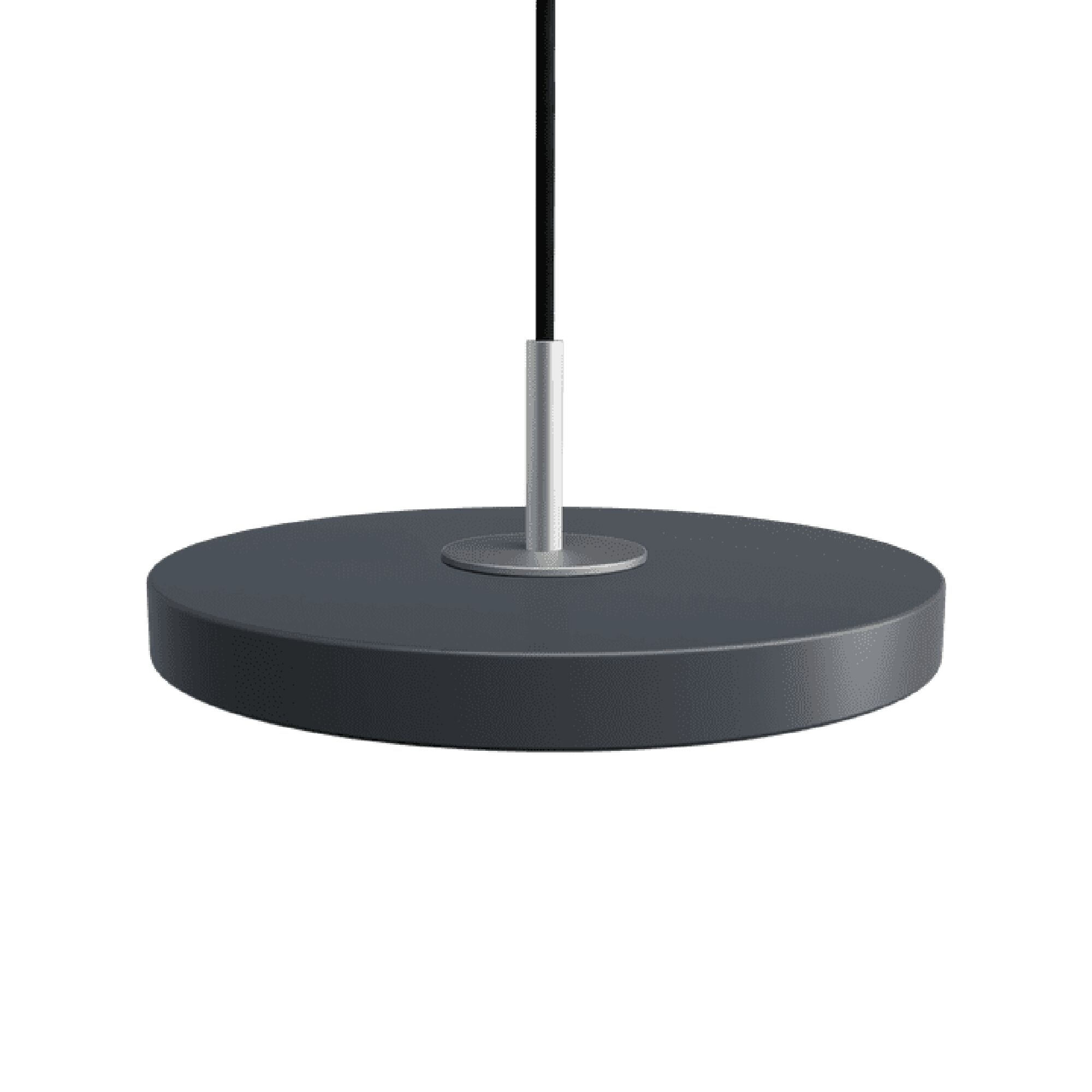 Asteria Micro Pendel Antracit/Stl Top