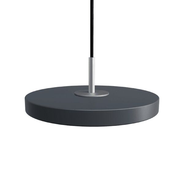 Asteria Micro Hanglamp Antraciet/Stalen Top