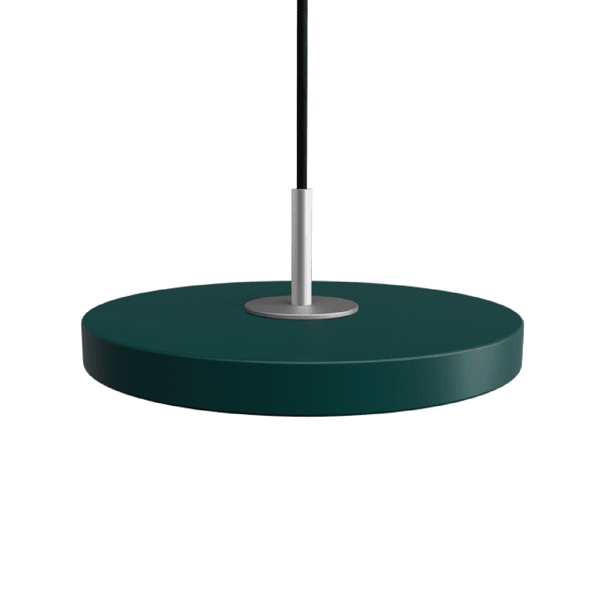 Asteria Micro Taklampe Forest Green/Steel Top