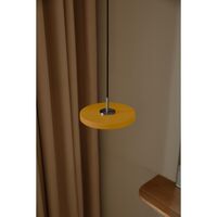 Asteria Micro Pendel Saffron Yellow/Stål Top