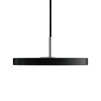 Asteria Micro Pendel Sort/Stål Top