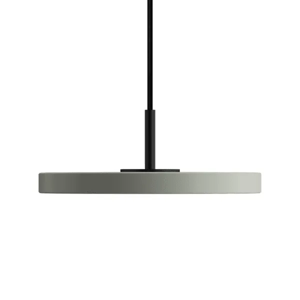 Asteria Micro Pendant With Dimmer Shade Olive/ Black Top