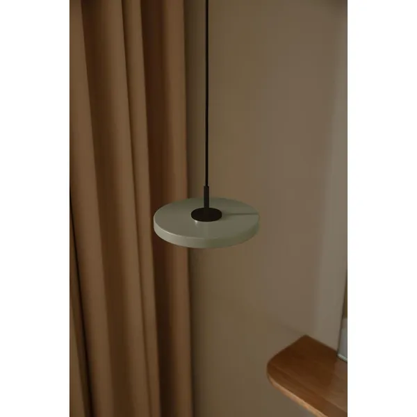 Asteria Micro Pendant With Dimmer Shade Olive/ Black Top