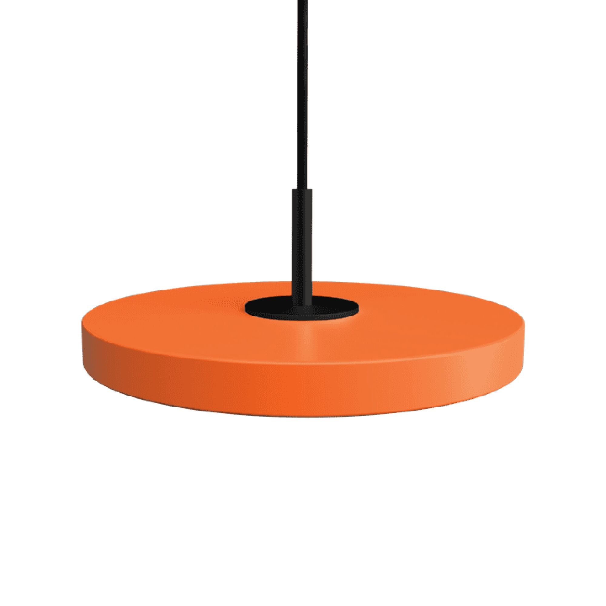 Asteria Micro Taklampe Med Dimmer Shade Oransje/Sort Topp