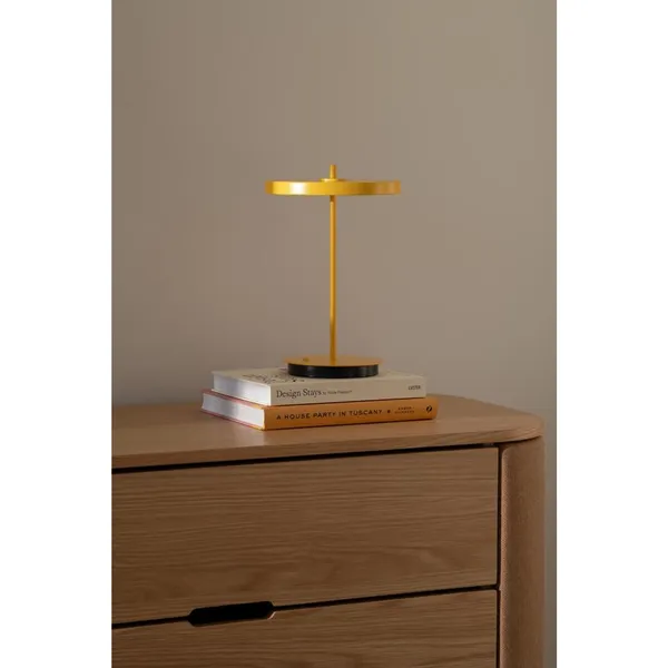Asteria Move Monokrom Bärbar Lampa Solros