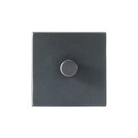 Single Rotary Wall Damper Graphite