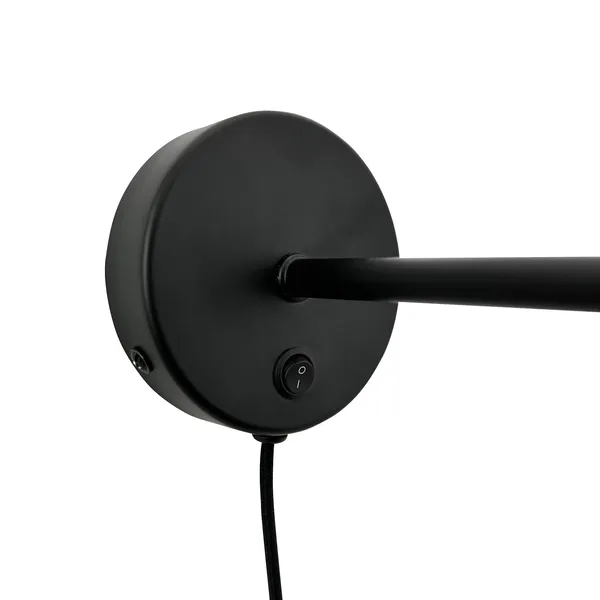 Stoke Vegglampe Matt Sort