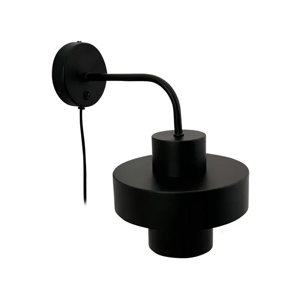 Stoke Vegglampe Matt Sort