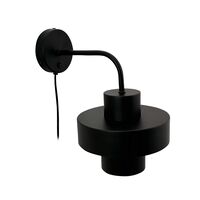 Stoke Vegglampe Matt Sort