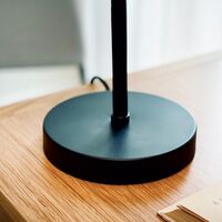 Stoke Bordlampe Mat Sort