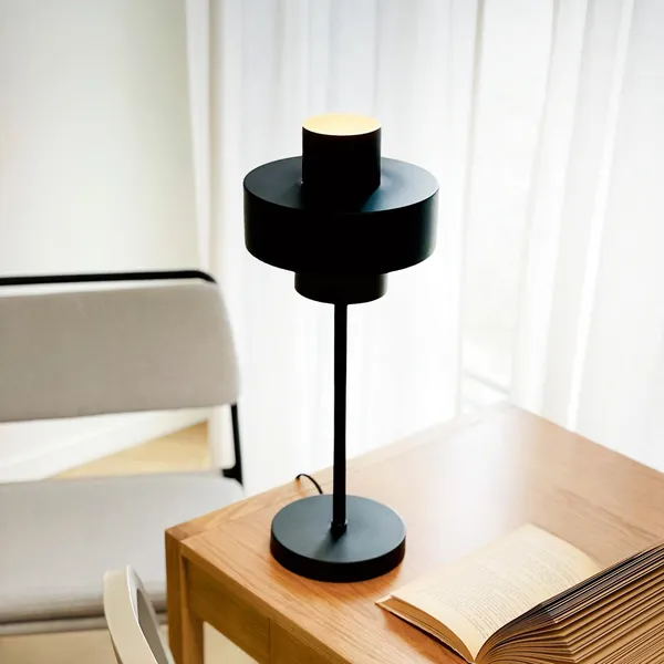Stoke Bordlampe Mat Sort