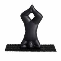 Yoga No 3 Skulptur Sort