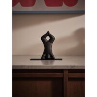 Yoga Nr. 3 Skulptur Hellgrau