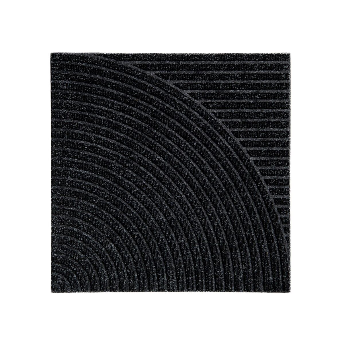 Horizontal & Circular Doormat Zen Black
