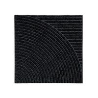 Horizontal & Circular Doormat Zen Black