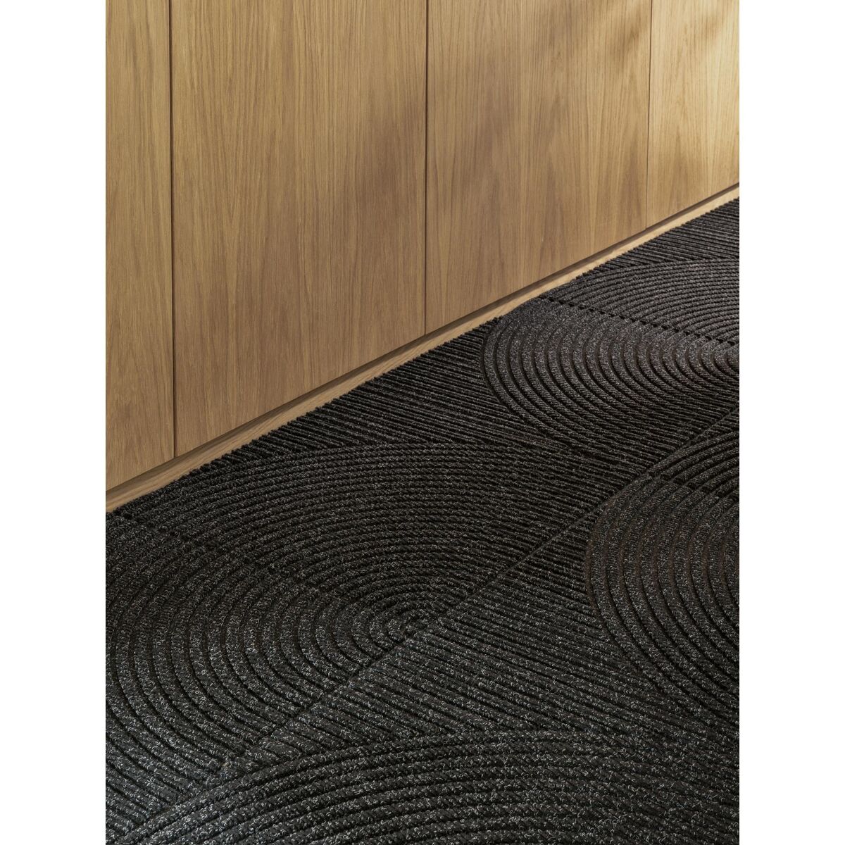 Horizontal & Circular Doormat Zen Black