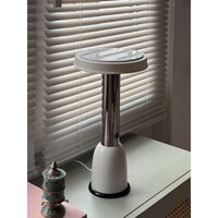 PL3 Table Lamp with Dual Functionality White/ Chrome
