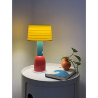 PL3 Table Lamp with Dual Functionality Yellow/ Red