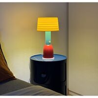 PL3 Table Lamp with Dual Functionality Yellow/ Red