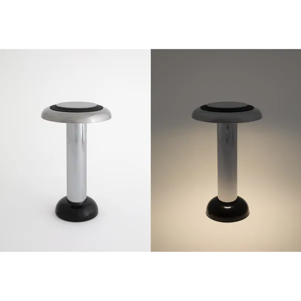 PL6 Table Lamp with Dual Functionality Chrome