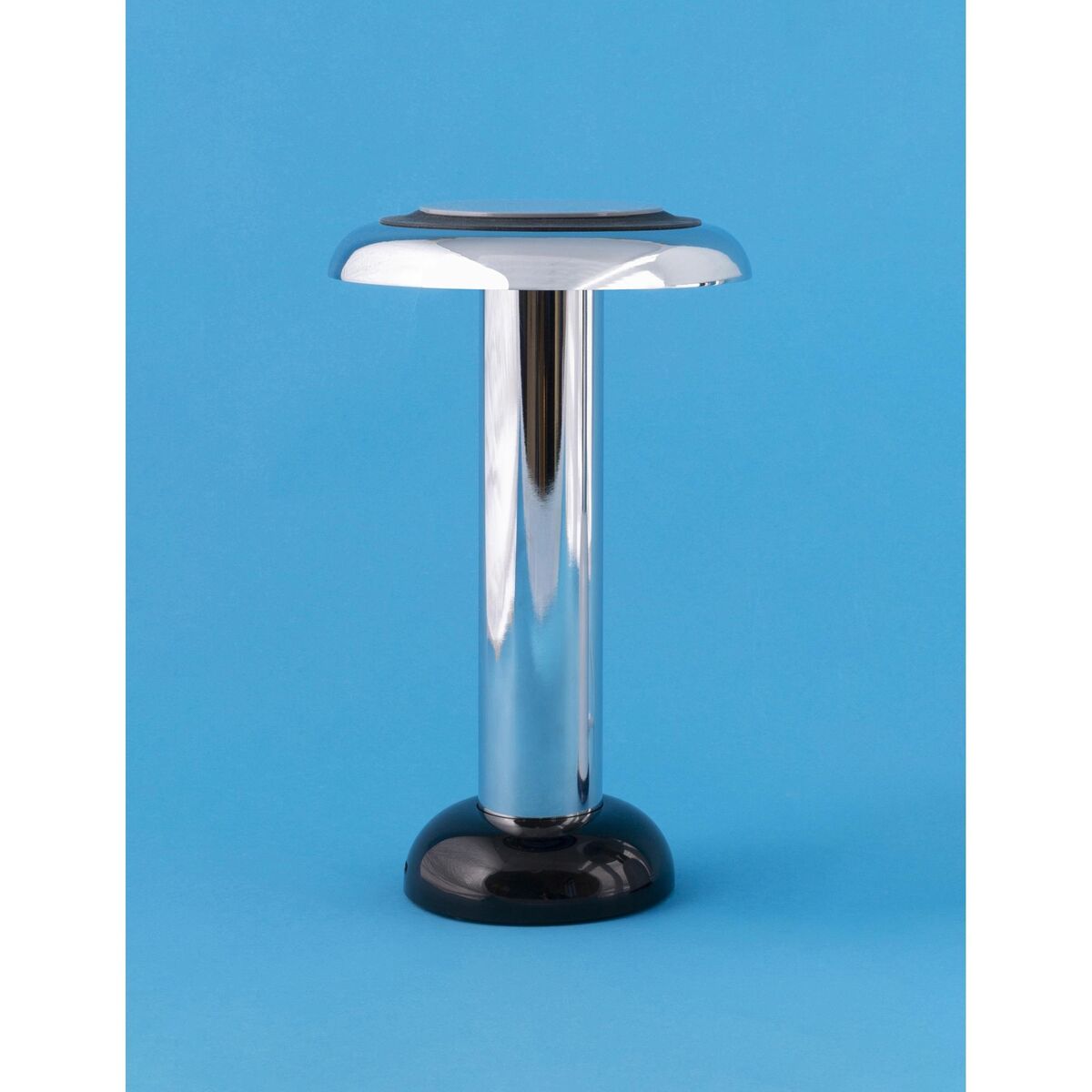 PL6 Table Lamp with Dual Functionality Chrome