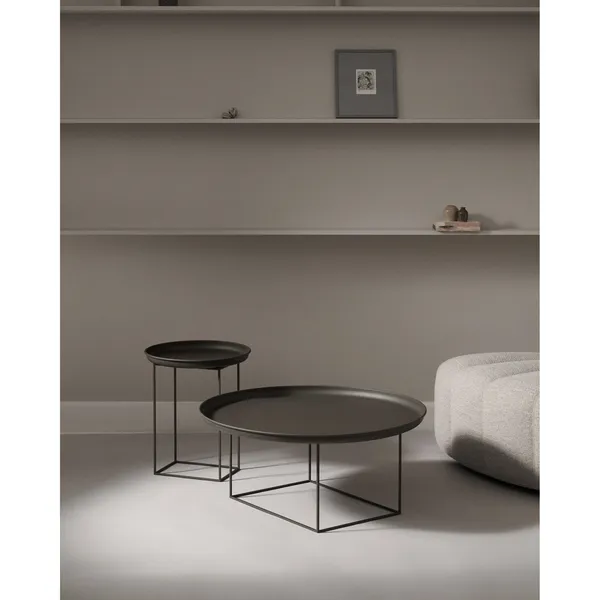 Duke Couchtisch Klein Eisen/Minerallack