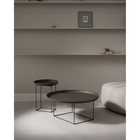 Duke Couchtisch Klein Eisen/Minerallack