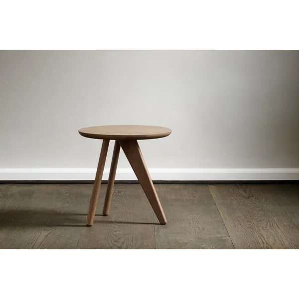 Fine Side Table Light Smoked Oak