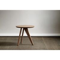 Fine Side Table Light Smoked Oak