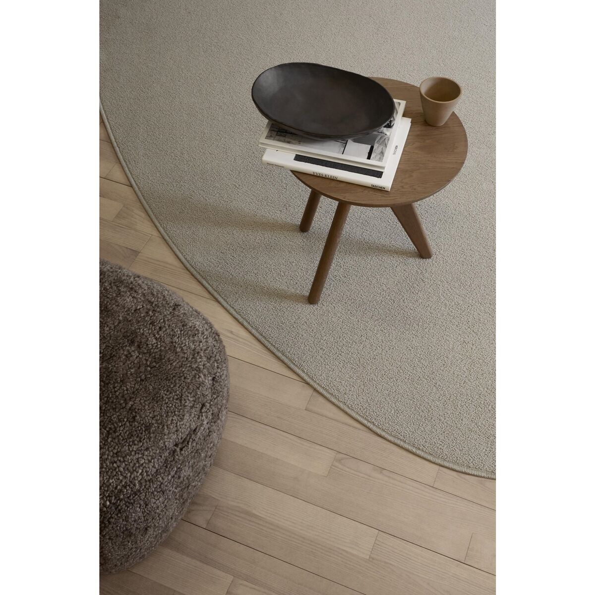 Fine Side Table Light Smoked Oak