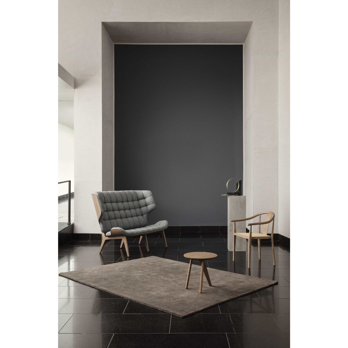 Fine Side Table Light Smoked Oak