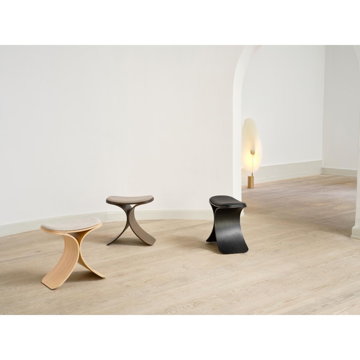 Luno Hocker Eiche/ Beige