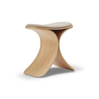 Luno Hocker Eiche/ Beige
