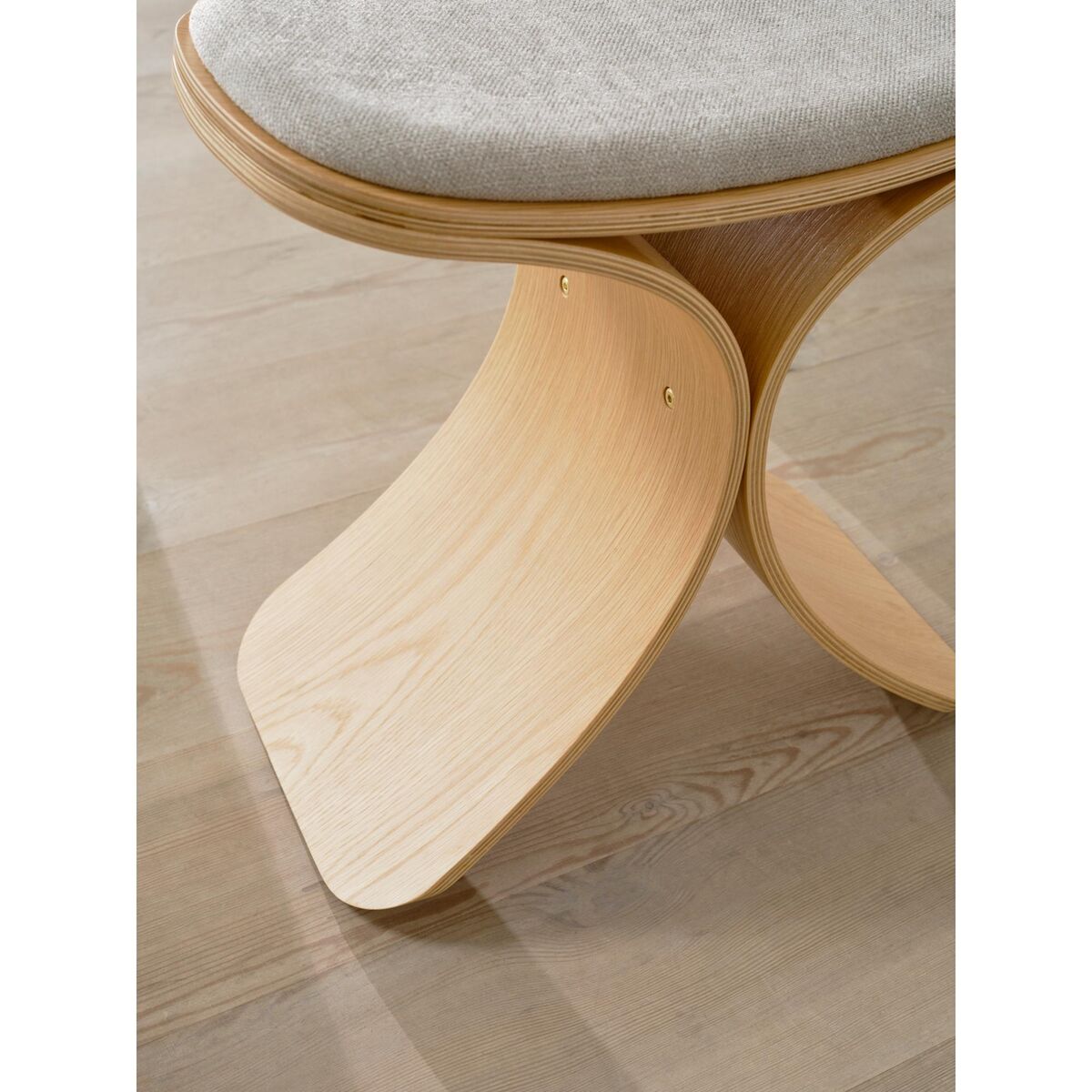 Luno Hocker Eiche/ Beige