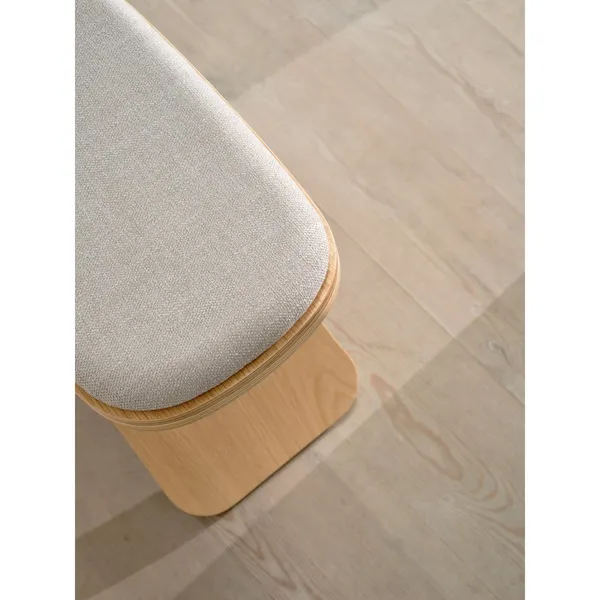 Luno Stool Oak/ Beige