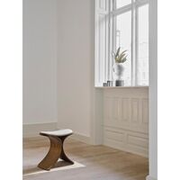 Luno Hocker Dunkle Eiche/ Beige