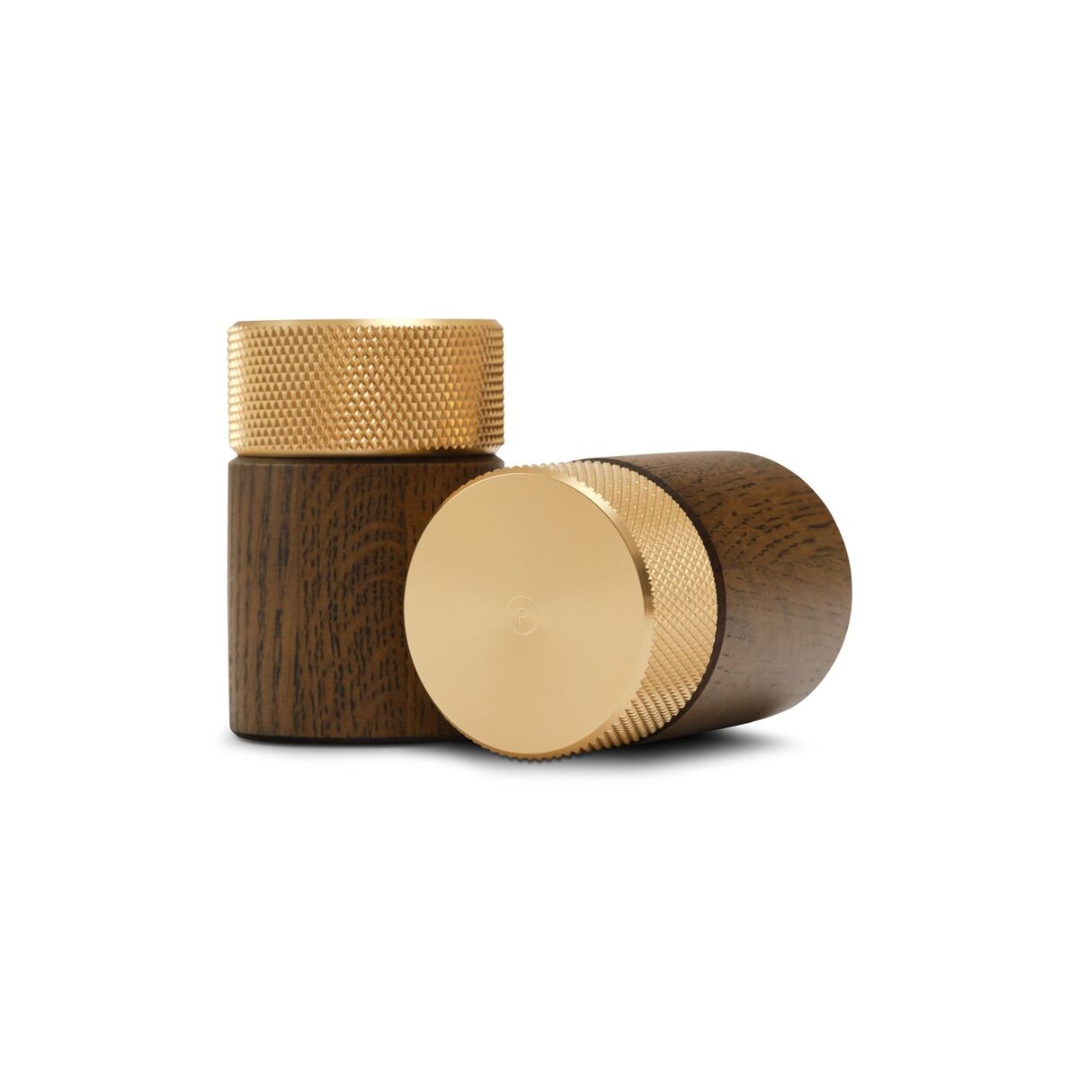 Sina Salt & Pepper Grinder Dark Ash/ Brass