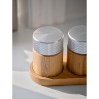Sina Salt & Pepper Grinder Oak/Steel