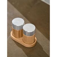 Sina Salt & Pepper Grinder Oak/Steel