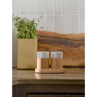 Sina Salt & Pepper Grinder Oak/Steel