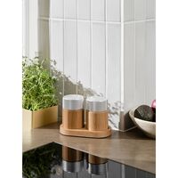 Sina Salt & Pepper Grinder Oak/Steel