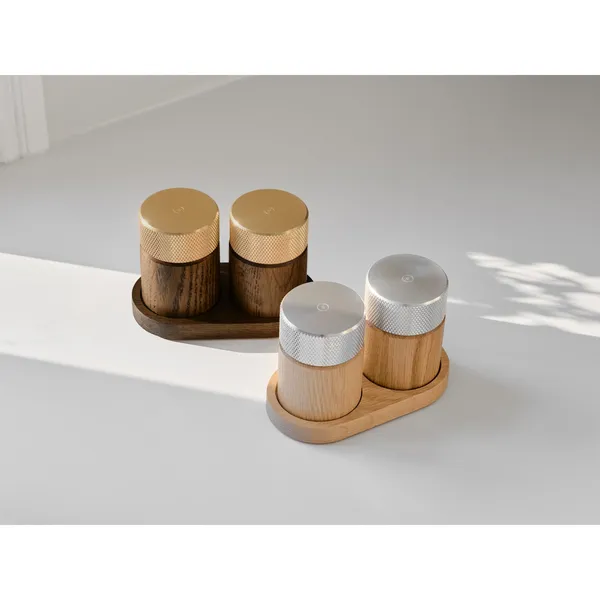 Sina Salt & Pepper Grinder Oak/Steel