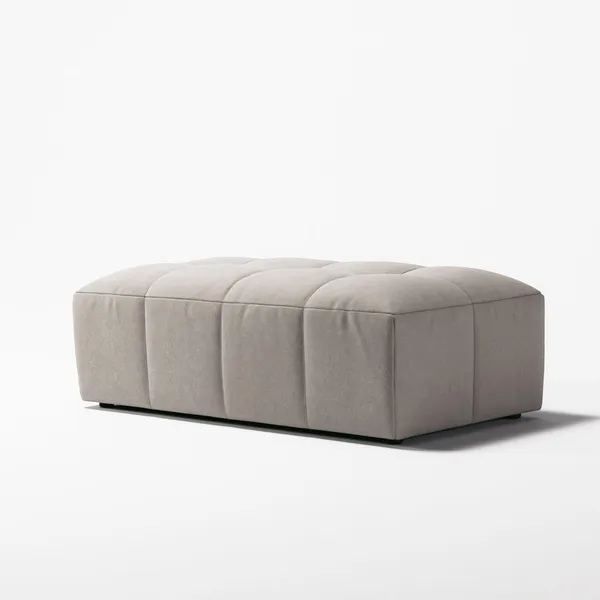 Mure Footstool Sandshell/Beige