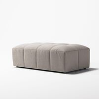 Mure Footstool Sandshell/Beige