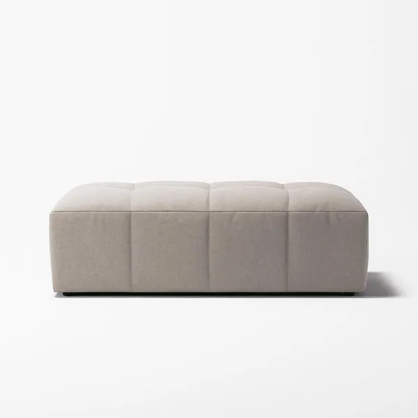Mure Footstool Sandshell/Beige