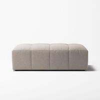 Mure Footstool Sandshell/Beige