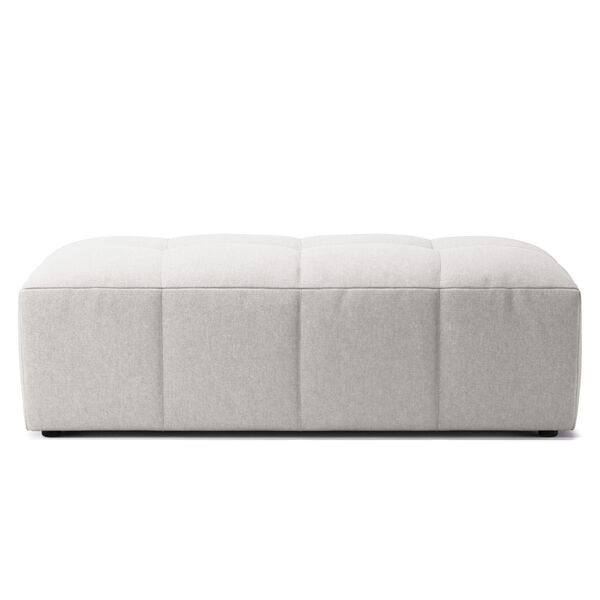 Mure Footstool Moonwhite