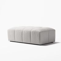 Mure Footstool Moonwhite