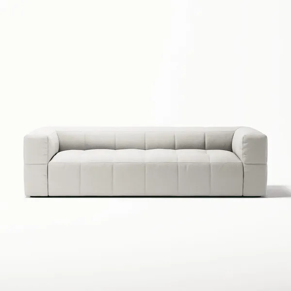 Mure Sofá 3 Plazas Steam/Blanco
