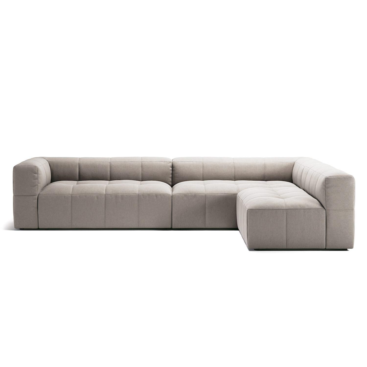 Mure 4-Seters Sofa Med Épen Ende Høyre Sandshell/Beige